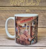 Open All Hours featuring Ronnie Barker & David Jason outside the shop
