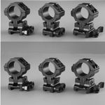 Precision Adjustable Center Height Riser Scope Mount Ring 1''/30mm for 11mm/20mm