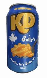 Kraft Dinner Cream Soda Limited Edition Four-Pack of Unopened 355 ml 12 oz Cans