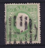 Portugal 1871 King Luis I 50 Rice Mi. No. 39 x C Stamped