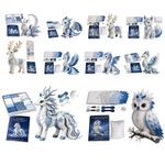 Winter Guardians DIY Patchwork Kit Felt Animal Sewing Kit for Beginner