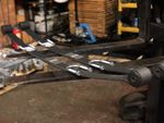 LOWERED FORD TRANSIT SINGLE LEAF SPRINGS 2014 ON MK8 75MM WIDE PER PAIR 2" LOWER
