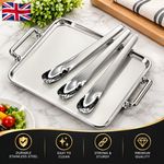 2026 New Stainless Steel Dessert Spoon with Long Ergonomic Handle (3PCS)