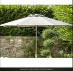 Hartman 2.5m Round Parasol Maize/Wheatgrass