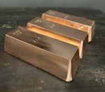 9 Lb .999 Solid Copper Bar | Hand Poured Copper Bullion