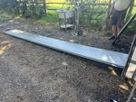 5.3 Mtr One Piece Zink Covered Bar Top Rare In One Piece