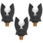 3 RUBBER BUTT RESTS / rod rests / back rests carp pike course fishing rod grip