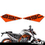Kit 2 Adhesives Graphic Valance Hip Frames Side for KTM Duke 890