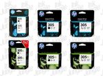 Original HP 305 305XL Black Colour Ink Cartridge For DeskJet 2710 Printer