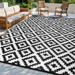 Extra Large Outdoor Rug Garden Waterproof Patio Area Non Slip Deck Floor Mat UK