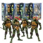NECA TMNT Teenage Mutant Ninja Turtles 1990s Movie 7" Action Figure Kid Toy