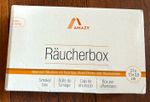 AMAZY Smoker Box Stainless Steel, Dishwasher Safe, for Wood Chunks 21x13x3.5cm