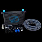 for Nissan FAIRLADY 350Z VQ35DE 25 Row Oil Cooler Kit, 02/08->07/01