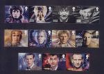 SG 3437-3447 GB MNH MINT STAMP SET 2013 DOCTOR DR WHO 11 DOCTORS