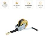 Versatile KATSU Hand Winch 630KG Capacity for ATV, UTV, Truck & Watercraft