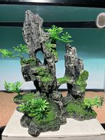 Aquarium Fish Tank Ornament Mountain hiding Cave Decoration