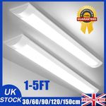 3ft 4ft 5ft LED Strip Lights Batten Tube Light Garage Workshop Office Lamps