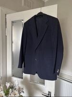 Vintage Burberrys’ Navy Blazer – Prince of Wales Rotterdam Size 38R