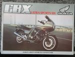 Honda CBX1000B Sales Brochure