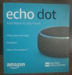 Amazon Echo Dot 3rd Generation Smart Speaker Alexa Charcoal New factory Sealed 