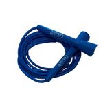 Ampro Adjustable Speed Skipping Rope - Blue  - Club-  Rope - Skip - Jump - Skill