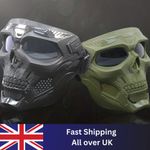 Tactical Airsoft Face Mask CS Protection AF Helmet Mask Skull Breathable Mask