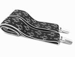 Stunning New Boxed Black & Silver Masonic Braces  Mens Freemasons Gift