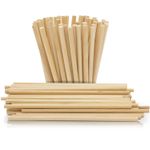 Round Wooden Dowel Rods Lollipop Sticks for Crafts and Cake Pops Various Sizes