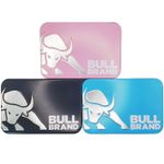 BULL BRAND TOBACCO TIN Embossed 1oz with BULL BRAND Regular Booklet Optio RONSON