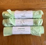 3x Compostable 7L Green Food Waste Liners Roll Pack 210x390mm CW007C0 (156 bags)