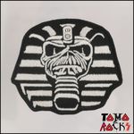 Iron Maiden Powerslave Embroidered Glow In The Dark Sew On Patch