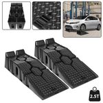 Heavy Duty 2.5 Ton Low Rise Car & Van Ramps Plastic Strong & Heavy Duty Pair New