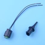 Ambient Air Temp Sensor & Connector For Mercedes A B C E G GL CLK CLS Sprinter