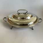 Silver  plated entree / serving dish by Atkinson brothers Sheffield