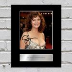 Susan Sarandon Signed Mounted Photo Display