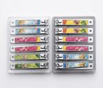 Large Luxury Resin Nail Clippers Stainless Steel Manicure Tools Pedicure Clipper