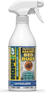 NOPE CP Bed Bug Killer Spray Treatment for Mattress Bed Frames Carpets Furniture