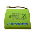 Rechargeable Battery Pack for BT Verve 450 410 Cordless Phones 2.4V 600mAh NiMH
