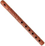 IBLAY Traditional Wooden Flute Great Sound Woodwind Musical Set of 1, Brown 