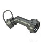Hunersdorff Spout With Cap Screw On - Angled