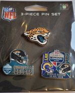 NFL LONDON international   PIN SET 2025 JACKSONVILLE  JAGUARS v RAMS  NEW SEALED