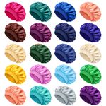 Women Long Hair Luxury Satin Bonnet Night Sleep Hat Cap Silk Head Wrap Turban