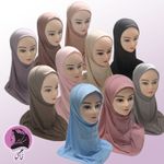 MUSLIM KIDS GIRLS HIJAB/HEADSCARF ONE PIECE CHILDREN