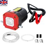 12V Oil Diesel Fluid Transfer Pump Electric Extractor For Car Van Boat Motorbike