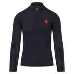 ZeroFit IceSkin Cooling Wicking Baselayer Long Sleeve Top - Black