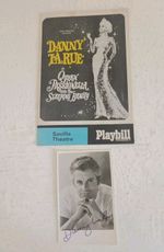 Playbill Danny La Rue Queen Passionella Sleeping Beauty & Signed Photo Lot
