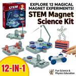 STEM Magnetic Science Experiment Kit Kids Educational Levitation Physics Toy Set