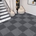 B Grade 20x Carpet Tiles 50x50cm Heavy Duty Retail Office Home Premium Flooring
