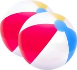 2 x Inflatable Beach Ball 24" Blow up Beach Ball Swimming Summer Kids Intex