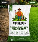 Superior Shady Area Grass Seed For Dark Spots Under Trees & Shaded Lawns